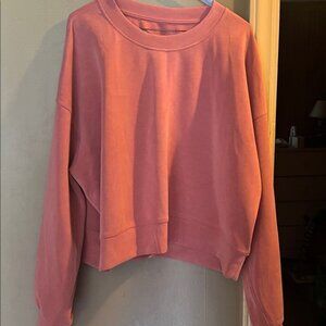 Softstreme perfectly oversized cropped crew